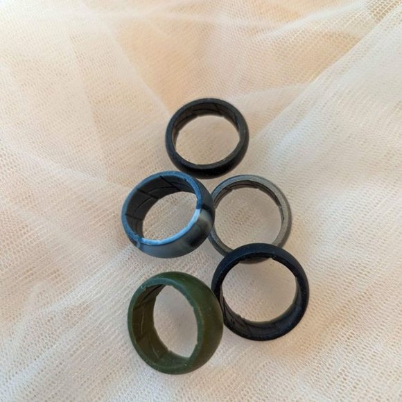 MENS Silicone Rings / Travel Rings Fitness - Picture 5 of 9